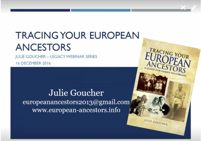 European Ancestors