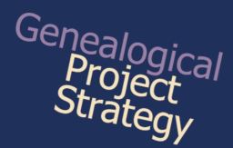 genealogical project strategy