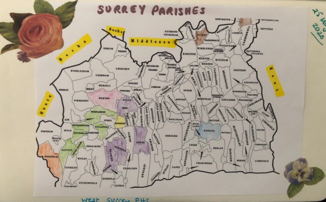Surrey Map